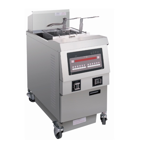 OFG-321 Comptuer Panel Gas Open Fryer (One Tank Two Baskets)