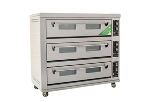 Economic Type 3 Decks 9 Trays Electric Deck Oven