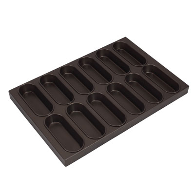 Non-stick Long Bread Mold Baking Tray Prices Bakery Tools Bakeware Sheet Bakery Accessories Hot Dog Bread Baking Pan