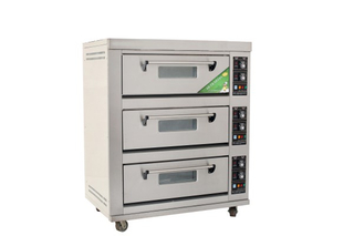 Economic Type 3 Decks 6 Trays Electric Deck Oven
