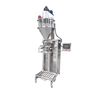 semi automatic dust proof big bag fertilizer flour additive powder filling packing machine 