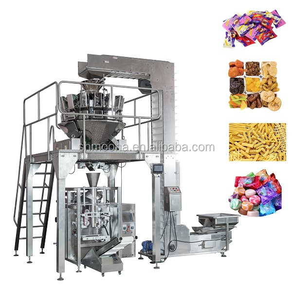 Lollipop Candy Weighing Pouch Packing Machine